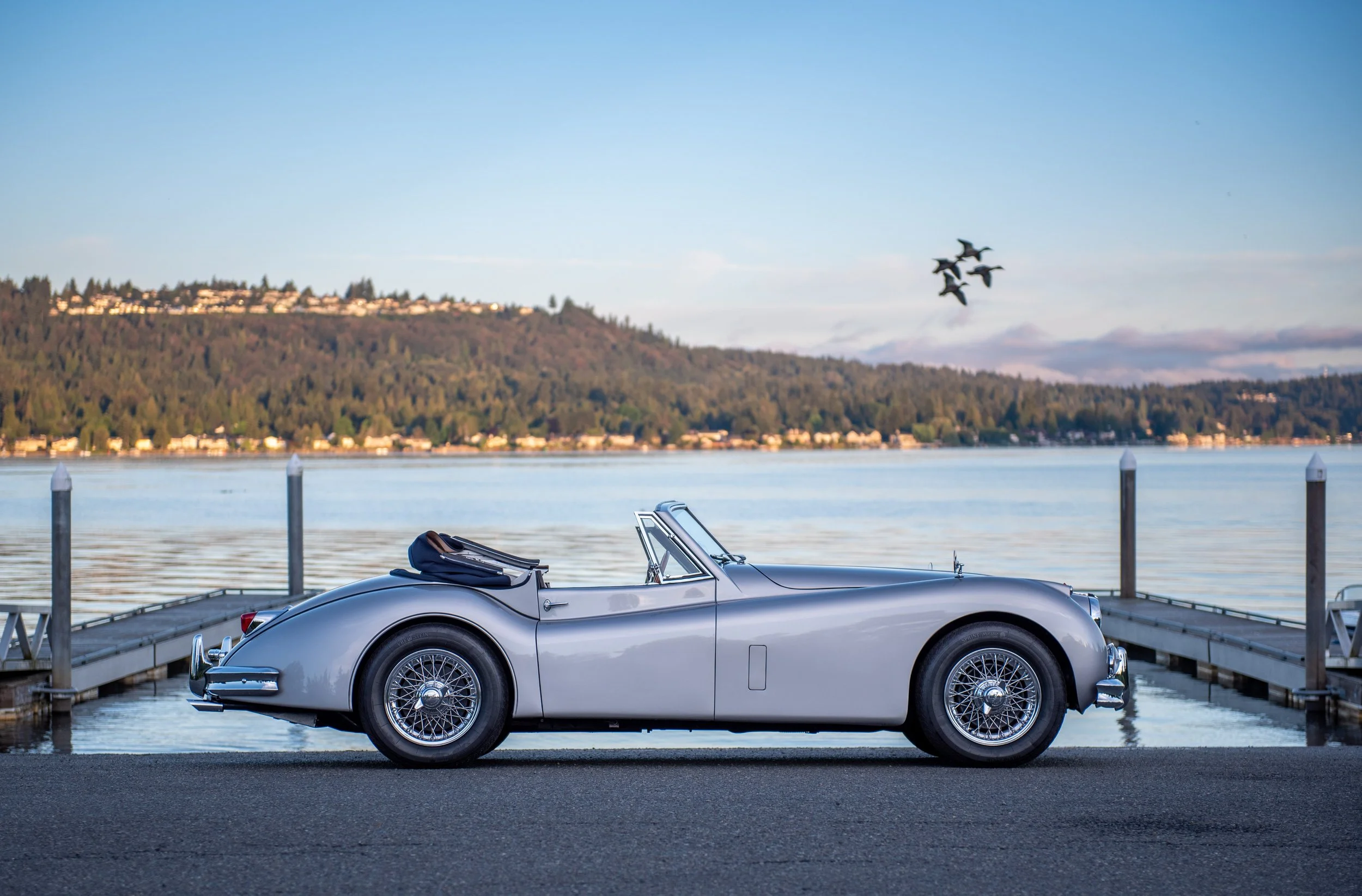 1956 Jaguar XK140 — Northwest European